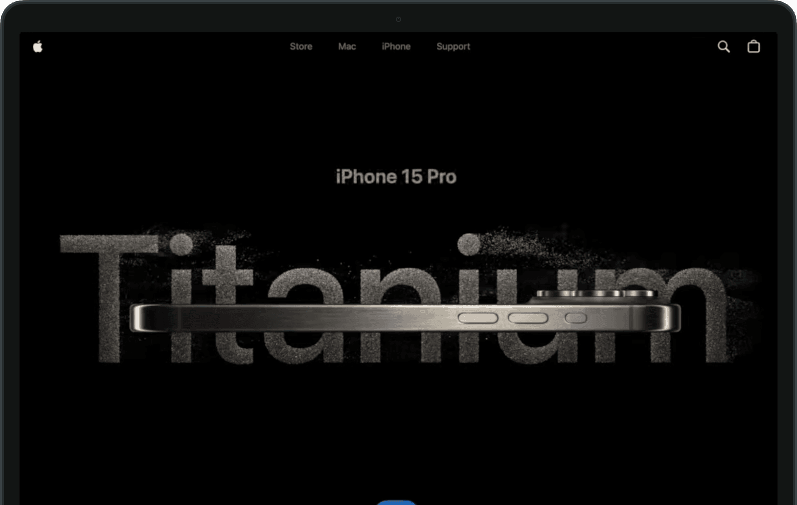 iPhone 15 Shopify Page